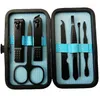 Nagelkonst satser 7 st/set Manicure Clippers pedicure Set Portable Travel Hygiene Kit rostfritt stål Cutter Tool