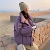 Женские траншеи плазки теплые хлопковые укладки Parkas Women 2022 Модная зима в корейском стиле.