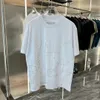 xinxinbuy Men designer Tee t shirt Paris Music Line letters print short sleeve cotton women white black S-2XL