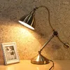 Lampes de Table bureau à domicile Vintage bureau de travail chevet salle d'étude bibliothèque lumineuse lampe de lecture Abajur industriel réglable