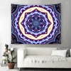 Tapestries Art Oil Painting Datura Tapestry 3D Printed Handmade Wall Mandala Blanket Tapiz Pared Hanging