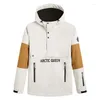 Giacche da sci Giacca da sci invernale da donna e da uomo Pullover da coppia Impermeabile antivento con cappuccio Snowboard Cappotto da neve caldo con cappello AL040