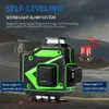 16 линий 4D Laser Level Green Line Self-ing 360 Горизонтальный и вертикальный супер мощный луч