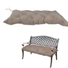 Oreiller banc d'extérieur en coton, meubles de jardin, causeuse, chaise longue de Patio, chaise à bascule S 100cm 50cm 10cm