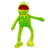 Les fabricants vendent en gros 38cm Frog Sesame Street Comet jouets en peluche Cartoon Film et télévision entourant les poupées pour les cadeaux pour enfants