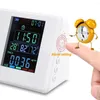 Digital Co2 Meter HCHO PM2.5 Monitor Hygrothermograph Alarm Clock Tester Air Quality Formaldehyde Gas Analyzer