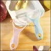 Fruitgroentegereedschap Duurzame keramische peeler Plastic aardappel Wortelsnijder Sharp Slicer draagbare keukengadgets vtky2378 Dr Dhulr