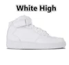 Designer Outdoor Men Low Skateboard Shoes One Unisex 1 Knit Euro Airs High Women All White Black rouge Wheat color Walking trainer