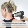 Masseur complet du corps Affichage LCD Pistolet de massage Percussion portable pour le cou Relaxation musculaire des tissus profonds Soulagement de la douleur Fitness 221208