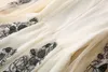 2023年春のアプリコットコントラストカラー刺繍チュールドレス長袖丸いネックパネルMIDIカジュアルドレスS2D072323プラスサイズXXL