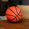 24 cm nieuwe simulatie basketbal pluche speelgoed creatief moderne sportpoppen knuffels kussen voor kinderen chindren verjaardagscadeau