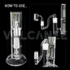 Rookaccessoires Glasadapter Dikke waterleidingen vallen 14 mm 18 mm Mannelijke vrouwelijke omzetter Fit Bongs Dab Rigs