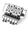 Chrome Floyd Rose Double Breating Tremolo System Bridge for Electric Guitar Parts4481985