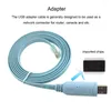 Computer Cables 1.8M USB To RJ45 Console Cable Debug Line A7H5 For H3C Arba 9306 Huawei Router Rollover