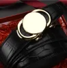 Hombres Comercio Ocio Cinturones Moda clásica Hebilla automática Diseñadores Cinturón Nuevo estilo Versátil Marca de lujo Cintura Cinturón de cuero genuino Accesorios