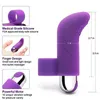 Zabawka seksuowa pełna masażer ciała wibrator 10 prędkości USB ładujący palc palec s łomek stymulacja Silikonowe zabawki dla kobiet Masaż wibrujący dorosły 5V4B