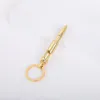 Portable Bullet bierflesopener Keychain Metal Keychains hanger bar keukengereedschappen sleutelen