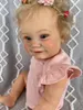 Dolls NPK 60cm50cm Reborn Toddler Maddie Maddie Cute Girl with Rooted Blonde Hair Soft Cuddle Body高品質の手作り221208