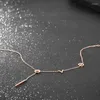 Chevillets en acier inoxydable Love Bracelet Bracelet Rose Gold Color Foot Beach Party Club Anklet Fashion Barefoot Chain Bijoux