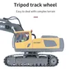 Electric/RC Car 2.4Ghz 1 20 Excavator Remote Control Truck Crawler Engineering Vehicle Radio s For Kid Gift 221209