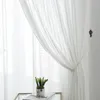 Curtain Customized Small Fresh And Pure Leaf Screen Glossy Jacquard Light Luxury Yarn Modern Simple Wild With