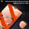 Nytt 21D -glasskydd f￶r iPhone 14 14Pro Samsung A51 Huawei Promax Telefon Screenprotector H￶g klar med f￶rpackningsfingeravtryck h￤rdad screenguard f￶r all modell