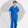 Mannelijke scrubs uniform huishoudelijk huishoudelijk ziekenhuis slijtage voor mannen chirurgie dokter verpleegkundige werken chirurgische medische kleding set