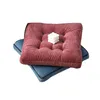 Pillow Thin Corduroy Lace Bread Seat Mat Breathable Crystal Plush Chair S Tatami Floor Pad Decorative Household Supplies