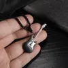 Guitar Pendant Fashion Stainless Steel designer Necklace Male Creative Personality Ornament