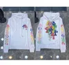 Herrmode lyxjackor designer blixtlås tröjor hästsko tvärtryck varumärke ch hoodies män kvinnor toppar kappa avslappnad pullover looseu9qn