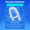 Cockrings sex toy 2pcs Silicone Newest Male Foreskin Corrector Penis Ring Daily Night Glans Cock Delay Ejaculation Sex Toys For Men Adult