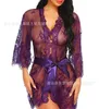 sex toy Plus Size Sexy Lingerie Women Attractive Lace Pajama Coat