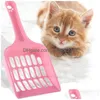 Kedi Tımar Çöp Kürek Pet Temizleme Aracı Plastik Kepçe Kediler Kum Temizlik Ürünleri Dogcat Temiz Dışkı Malzemeleri T9I00 DHLXG