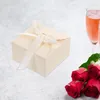 Boîtes d'emballage cadeau Boîtes en papier de bonbons de Noël Couvercles de mariage Petit étui Traiter Faveur Fête de douche Chocolat de mariée Faveurs décoratives Cadeaux