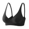 Bras Finetoo Soft Wireless Bra Women Deep V Sexy Bralette Windered S-xl żeńska żeńska bielizna Wygodna bieliznę183y