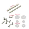 Bath Accessory Set Toilet Fittings Replacement Hardware Chrome Fixings Hinges Bathroom Threaded Rods Accessories ToiletSeat Screw Zinc Alloy