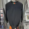 مصممي سترة Burrberry Many Man Tshirt سترة جولة طوق Long Sleeve Letters 3D رقبة تنقش تطريز كبير الحجم L.