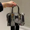 Designers clássico bauletto crossbody sacos bolsas totes itália marca feminina couro genuíno grande capacidade saco de compras maleta d183x