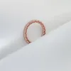 Authentischer funkelnder Herz-Ring aus Sterlingsilber mit Originalverpackung für Pandora-Schmuck, Roségold, CZ-Diamant, modisches Party-Geschenk für Damen und Herren