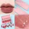 Lip Gloss Heallor Mini 10 Cores Líquido à prova d'água líquida antiaderente de veludo duradouro Lipstick Matte Cosmetic Comup Care