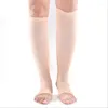メンズソックス2022女性男性ユニセックスオープントゥー膝高脚サポートウォーマーレリーフアウトドアストッキング