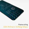 18D PRIVACY AIRBAG GLASS PROTECTOR KINGKONG For iphone 14 14pro samsung A51 promax screenprotector Clear with Packing air cushion edge arc tempered HD screenguard