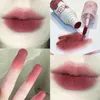 Lip Gloss 1/3pcs Lovely Strawberry Mud Clay Velvet Matte Lipstick Makeup Waterproof Long-lasting Smooth Red Tint Pigment