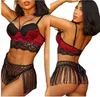 Jouet sexuel, nouveau Style, Lingerie Sexy, pompon, tentation, bikini, costume à trois points