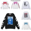 Sweats à capuche % 60 de réduction sur le style pull à la mode Painted Arrow Crow Stripe Sweat à capuche ample et hauts t-shirts s