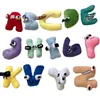 Jouets en peluche Alphabet Lore, poupée d'oreiller pour enfants, jouet en coton de 26 lettres, cadeaux de vacances pour enfants