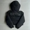 Mens Ceket Trapstar Kış Puffer Tasarımcı Down Ceketler Rüzgar Proof Yağmur Geçidi Palto Palto Palto Tasarruf Moda Tasarımı Kalın Sıcak Kapşonlu Rüzgar Derbazı