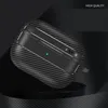 패션 탄소 섬유 충격 방지 케이스 Airpods Pro2 3gen 3 Airpod Pro 2 귀 이어폰 소프트 TPU 케이스 에어 포드 1 2gen 쉘 프로텍터 커버 Carabiner 키 체인
