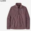 Designer Patagonias jackets half zipper stand collar sweater fleece warmth American fashion brand outdoor tooling wind outdoor