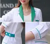 Scrubs uniforms white clothes lab coat women scrubs costume beauty salon work clothing spa uniforms health service workwear new